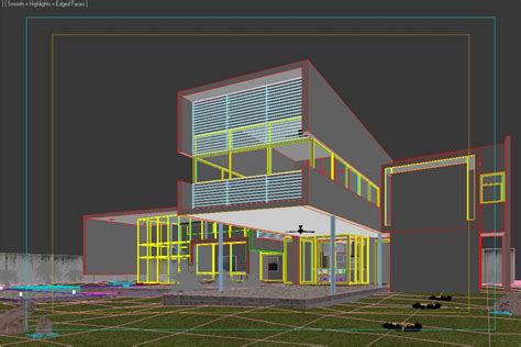 Tutorial Making Of 3d Uro House Render 3d Architectural Visualization