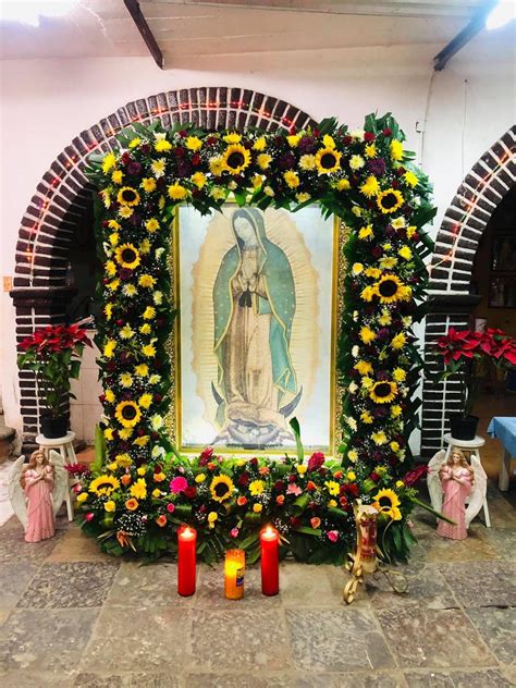 Virgen De Guadalupe Altar