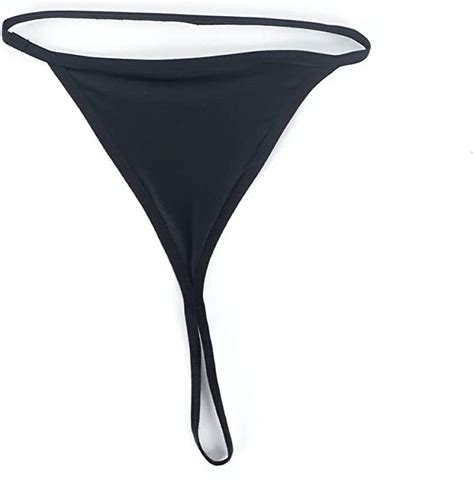 Ywzao N02 Women Butt Plug Panty Thong Black Amazonca Clothing