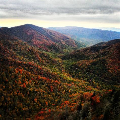 Between Cherokee Nc And Gatlinburg Tn I Took This Picture At The Highest Point On The Chimney
