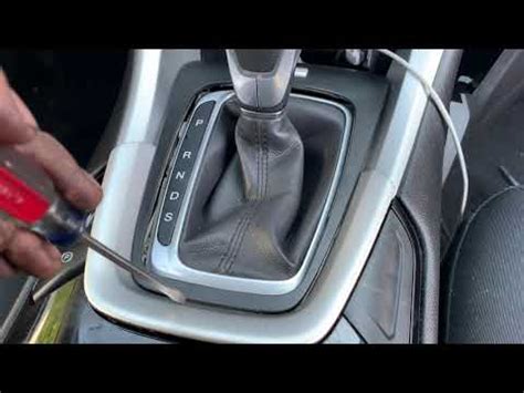 Ford Fusion Escape Shifter Cable Replacement Having Trouble Shifting Into Gears YouTube