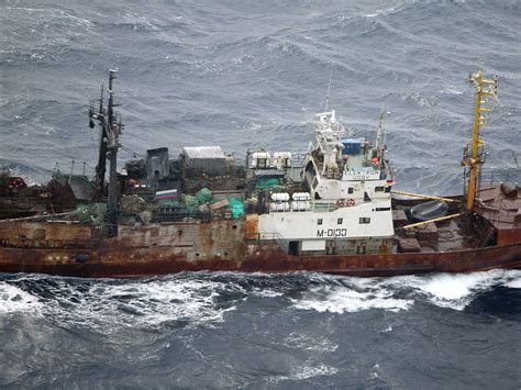 A Russian Freezer Trawler Has Sunk In The Sea Of Okhotsk Killing