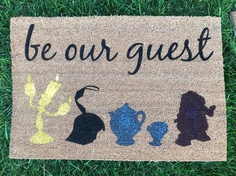 Be Our Guest With Characters At The Bottom Mommys Design Farm