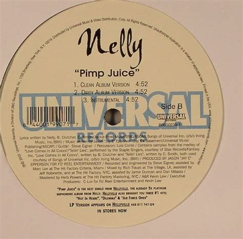 Nelly Pimp Juice Vinyl At Juno Records