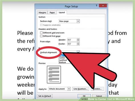 How To Center Text In Microsoft Word 10 Steps With Pictures