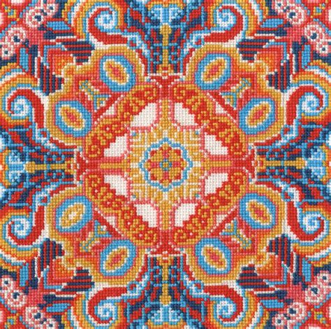 Embroidery design download in pdf. Floral Illusions Cross Stitch Kit only £18.20