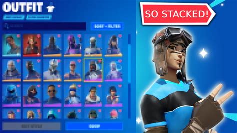 Rating Subscribers Stacked Fortnite Account Rare Skins Youtube