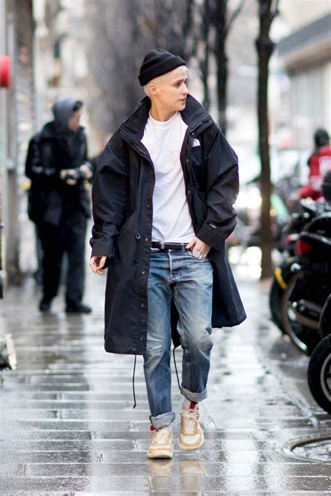 The Best Street Style From Paris Fashion Week Мужская зимняя мода