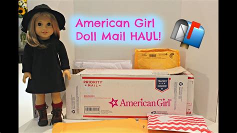 Opening American Girl Doll Mail Haul New Doll Youtube