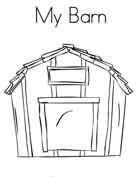 Farm coloring sheets are an excellent way to teach your kids about different aspects of farm life. My Barn Coloring Page : Color Luna