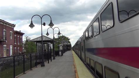 New Jersey Transit Raritan Valley Line Train 5521 At Plainfield Youtube