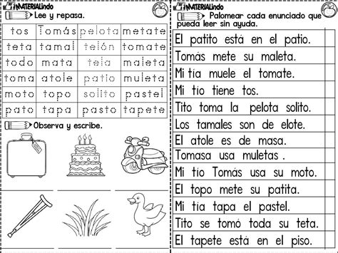 Material de LECTOESCRITURA para alumnos con dificultades ...