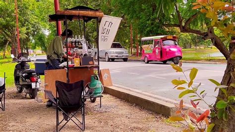 Asmr Cafe Vlog Mini Coffee Shop Barista Sell Moka Pot Slow Bar On Vespa By Staresso Tasty