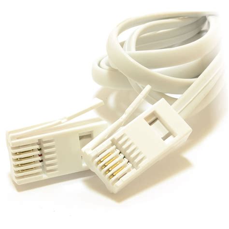 Kenable Bt 4 Wire 431a Plug To 4 Wire Male Plug Telephone Cable Lea