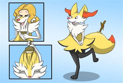 Who came back after a long day. Braixen Paint 2 by fox0808 -- Fur Affinity dot net