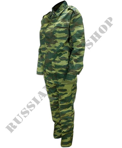 Russian Army Vdv Airborne Force Vsr 98 Bdu Jacket Pants Top And Bottom Set Flora Uniform Combat