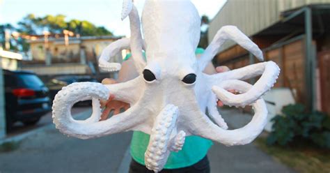 Craft Tutorials Galore At Crafter Holic Amazing Paper Mache Octopus