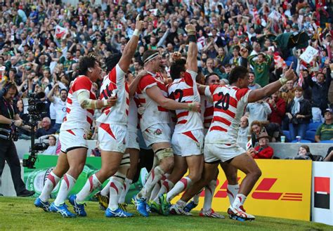 japan shocks titan south africa in rugby world cup toronto star