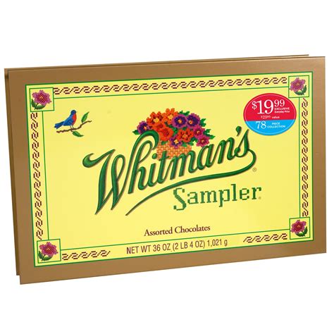 Whitman's Assorted Jumbo Sampler 36 oz | Shop Your Way: Online Shopping 