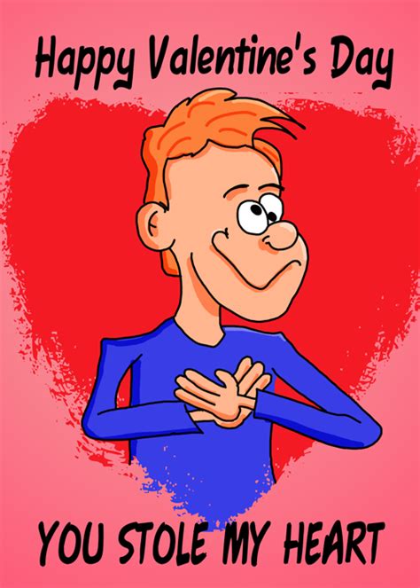 Maybe you would like to learn more about one of these? Happy Valentine's Day Greeting Card - Bearman Cartoons