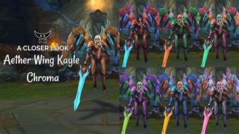 Aether Wing Kayle Chromas All Forms Youtube