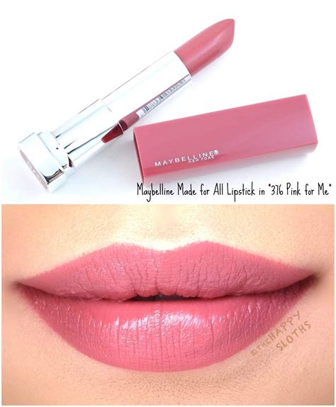 Maybelline Made For All Lipstick By Color Sensational In 376 Pink