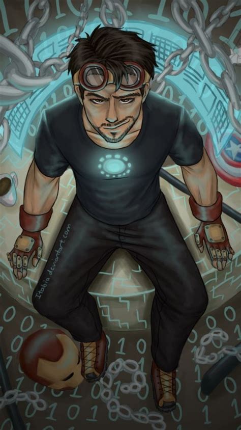 Tony Stark Avengers Iphone Wallpaper Iron Man Superhero Marvel Dc