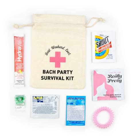 Bachelorette Hangover Survival Kit With Supplies Or Empty Etsy