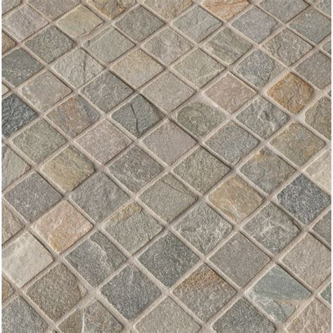 Golden White 2x2 Tumbled Quartzite Tile Backsplash Tile Usa