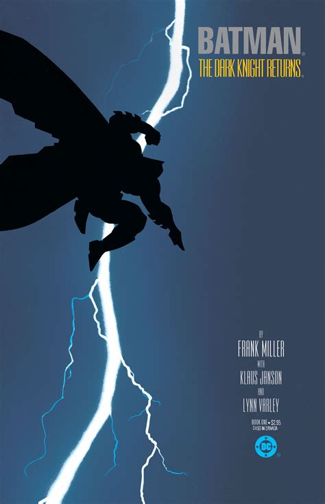 Frank Miller Homages Dark Knight Returns Iconic Lightning Cover For