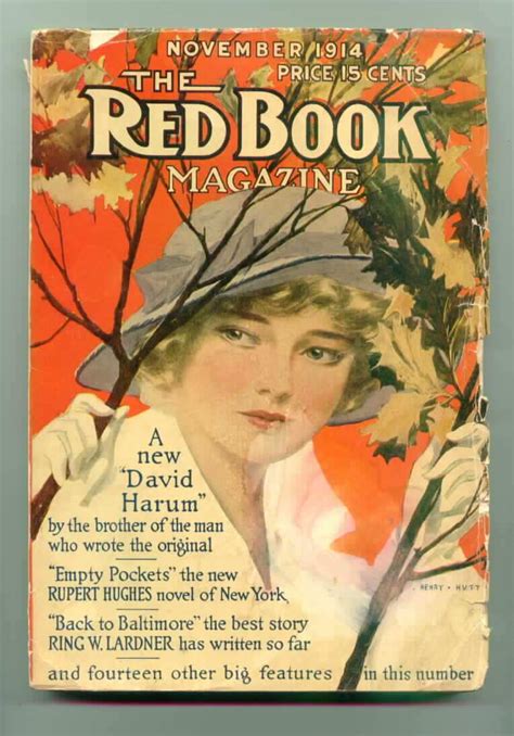 Magazine Cover Art From Red Book Vintage Magazines