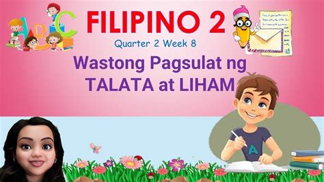 Wastong Pagsulat Ng Talata At Liham Filipino Quarter 2 Week 8 Grade