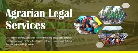 Agrarian Legal Services Department Of Agrarian Reform