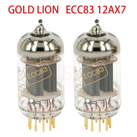 Gold Lion Ecc83 12ax7 Ecc82 12au7 Ecc81 12at7 Electronic Tube Precision