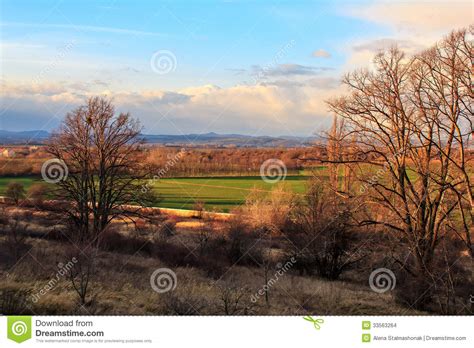 Early Spring Landscape Stock Photo Image Of Forest Hills 33563264