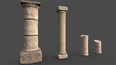 Ancient Pillars Download Free 3d Model By Chuckcg 7e5990c Sketchfab