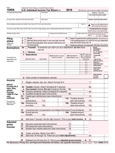 Irs Fillable Form 1040 Irs Form 1040 Schedule E Supplemental Income