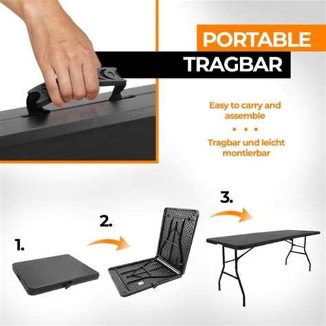 TABLE PLIANTE qualité pro: metal et nylon pour chapiteau