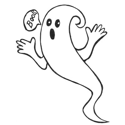 Printable fun for toddlers and children. How to Draw Ghosts with Easy Step by Step Drawing Lesson ...