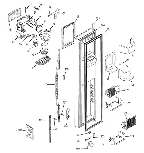 1930 fridge shelf 3d models. My ge profile refrigerator will not perform any door ...