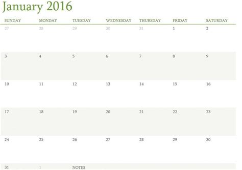 Customizable Excel Calendar Template Haven