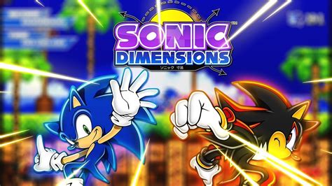 The Best Sonic Fangame By Far Sonic Dimensions Youtube