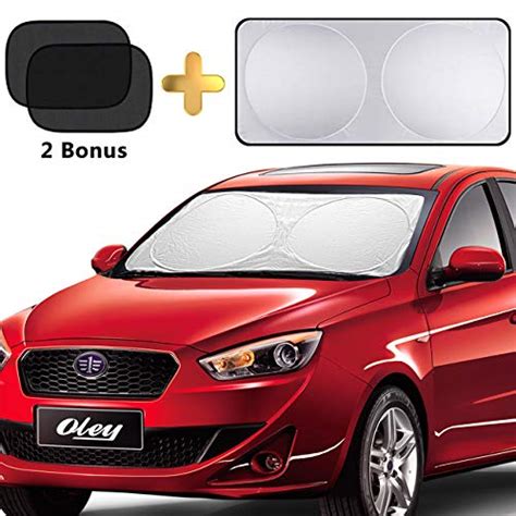 These windshield sun shade reviews are a result of hours of deep research for saving your precious time. Cosyzone Windshield Sunshade Car Sun Shade +2 Bonus Side ...