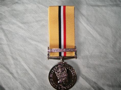 British Operation Telic Gulf War 2003 Medalj Repro Army Övrigt