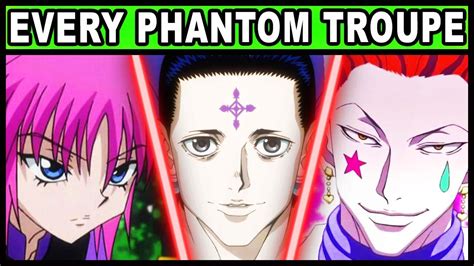 All 15 Phantom Troupe Members And Their Powers Explained Hunter X