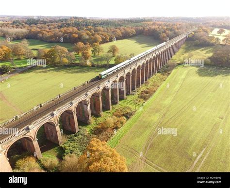 Ouse Valley Viaduct In West Sussex England Built In 1841 And With A