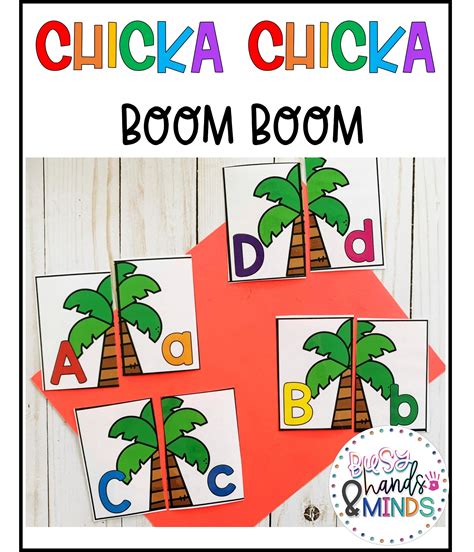 Chicka Chicka Boom Boom Preschool Book Companion | Busy Hands and Minds