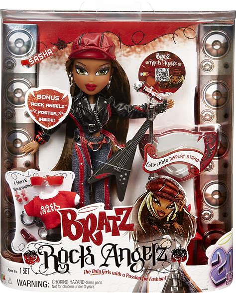Bratz 577812euc Rock Angelz 20 Yearz Special Edition Fashion Doll Sasha
