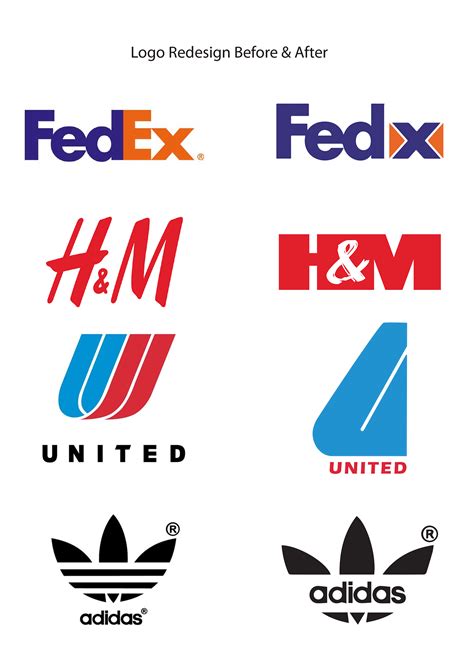 Famous Logos Re-designed on Behance