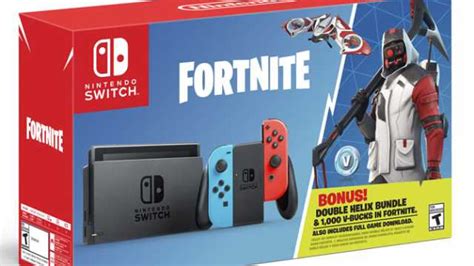 New Fortnite Nintendo Switch Bundle Announced With Bonus Content Just